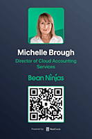 Accounting Firm Branding QR Code Sign