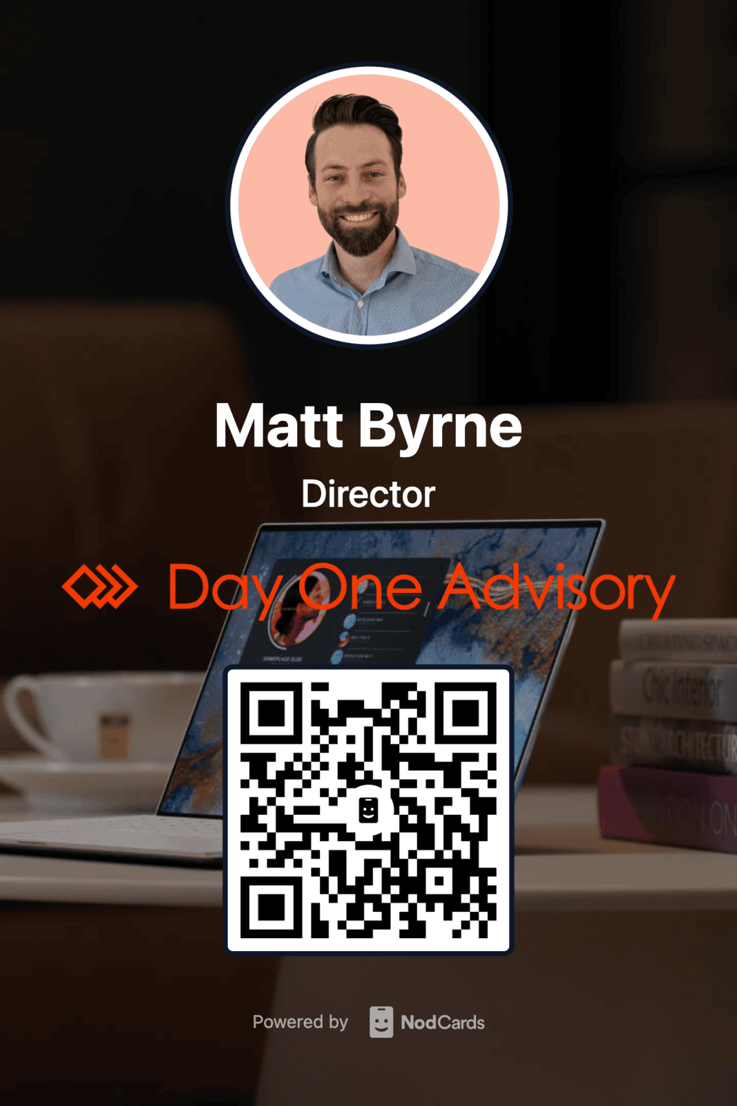 Client Engagement QR Code Display for Accounting Firms